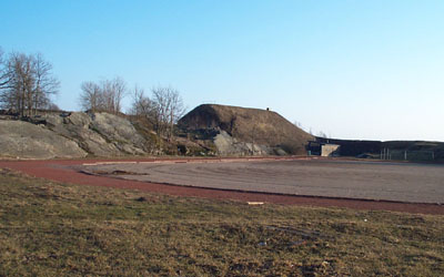 Running track on Suomenlinna.